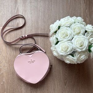 Kate Spade Blush Heart Crossbody Bag